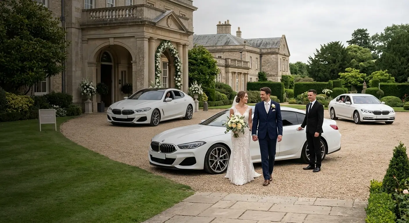 Wedding and event car service with Abbey Cars